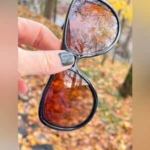 Oakley Twentysix Stylish Brown Sunglasses with Orange Tint Polarized Lenses